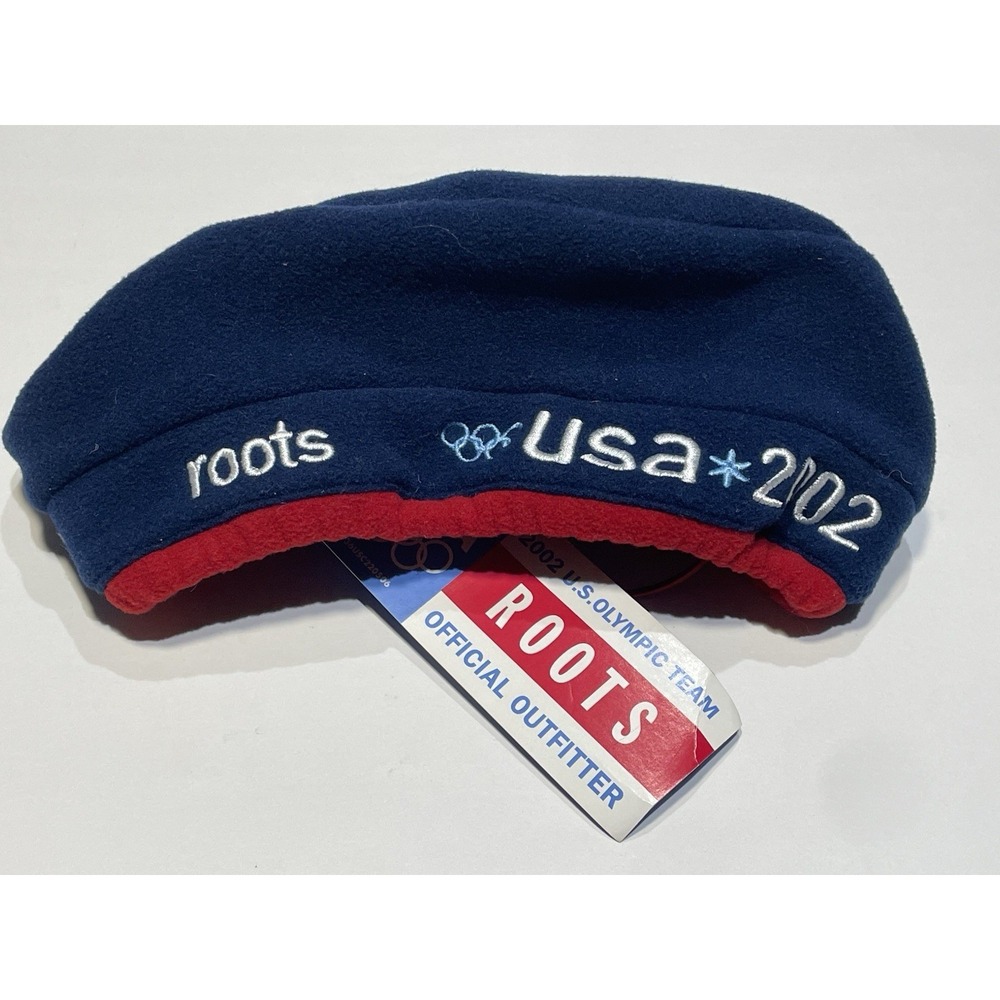 2002 Team USA US Olympics Roots beret hat cap Olympic + 2026 JACK HUGHES BONUS
